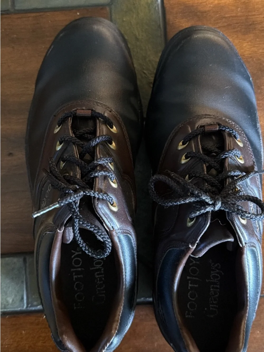 FootJoy Black and Brown Golf shoes